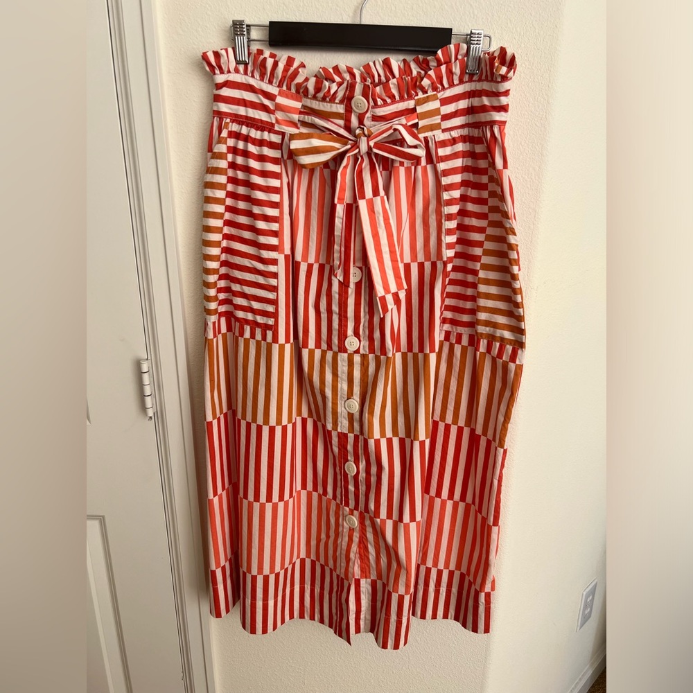 Striped skirt Sz L